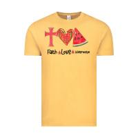 Vintage Mustard Faith Love Watermelon Vintage Tee - Bettercallsaul