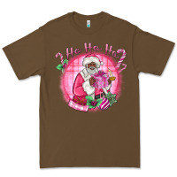 Cacao ho ho ho pink black santa christmas Premium Tee - MaliasSmallBusiness