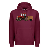 Farm Tractor Premium Hoodie | Teevron