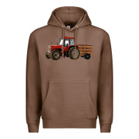 Chestnut farm tractor Premium Hoodie - RanaPortraitStore