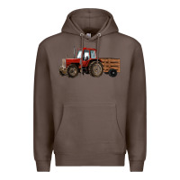 Coffee farm tractor Premium Hoodie - RanaPortraitStore