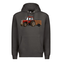 Smoke farm tractor Premium Hoodie - RanaPortraitStore