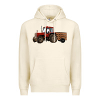 Tofu farm tractor Premium Hoodie - RanaPortraitStore