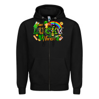 Black one lucky nurse Zipper Hoodie - FaDigitalArtStudio