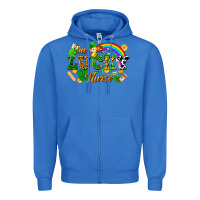 True Royal one lucky nurse Zipper Hoodie - FaDigitalArtStudio