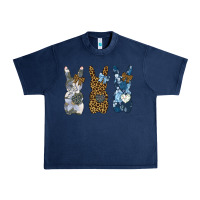 Navy Easter Bunnies Urban Heavy Tee - Bettercallsaul
