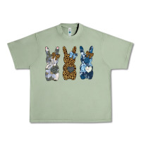 Oil Green Easter Bunnies Urban Heavy Tee - Bettercallsaul