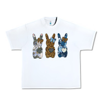 White Easter Bunnies Urban Heavy Tee - Bettercallsaul