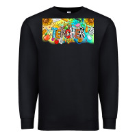 Black Best Teacher Ever Premium Sweatshirt - CowhideDigitalArt
