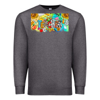 Charcoal Heather Best Teacher Ever Premium Sweatshirt - CowhideDigitalArt