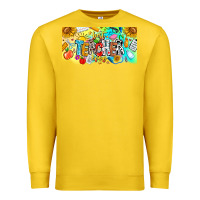 Lemon Best Teacher Ever Premium Sweatshirt - CowhideDigitalArt