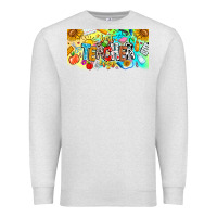 Oatmeal Heather Best Teacher Ever Premium Sweatshirt - CowhideDigitalArt