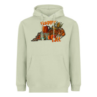Matcha happy fall Heavyweight Hoodie - CowhideDigitalArt