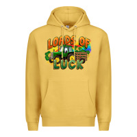 Antique Gold Loads of luck with tractor St. Patricks Day Premium Hoodie - FaDigitalArtStudio