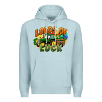 Blue Mist Loads of luck with tractor St. Patricks Day Premium Hoodie - FaDigitalArtStudio