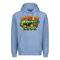 Colony Blue Loads of luck with tractor St. Patricks Day Premium Hoodie - FaDigitalArtStudio