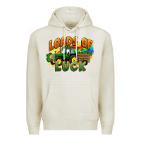 Oatmeal Heather Loads of luck with tractor St. Patricks Day Premium Hoodie - FaDigitalArtStudio