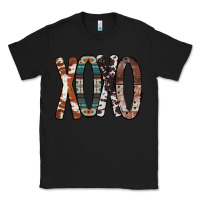 Black Xoxo Leopard Heart Classic Tee - Bettercallsaul