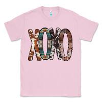 Bubblegum Pink Xoxo Leopard Heart Classic Tee - Bettercallsaul