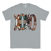 Heather Grey Xoxo Leopard Heart Classic Tee - Bettercallsaul
