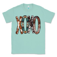 Seafoam Xoxo Leopard Heart Classic Tee - Bettercallsaul