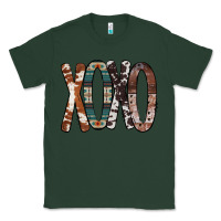 Sports Green Xoxo Leopard Heart Classic Tee - Bettercallsaul