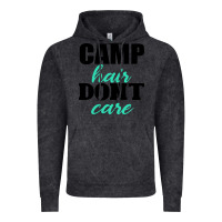 Vintage Black Camp Hair Don't Care Black Vintage Hoodie - Bettercallsaul