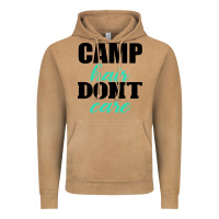 Vintage Camel Camp Hair Don't Care Black Vintage Hoodie - Bettercallsaul