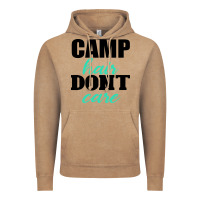 Vintage Coffee Camp Hair Don't Care Black Vintage Hoodie - Bettercallsaul