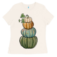Bone pumpkins Ladies Tee - RanaPortraitStore
