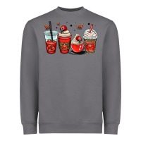 Storm ladybug coffee cups Heavyweight Sweatshirt - OliviaCreatesArt