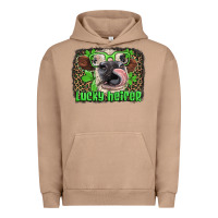 Pigment Burro lucky heifer with glasses st patricks Urban Hoodie - Artiststas