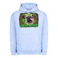 Pigment Grape Ice lucky heifer with glasses st patricks Urban Hoodie - Artiststas