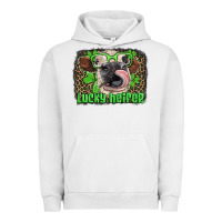 Pigment Lunar Rock lucky heifer with glasses st patricks Urban Hoodie - Artiststas
