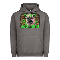Pigment Tornado lucky heifer with glasses st patricks Urban Hoodie - Artiststas