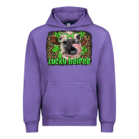 Tulip lucky heifer with glasses st patricks Urban Hoodie - Artiststas