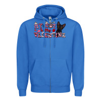True Royal my cat is my valentine Zipper Hoodie - FaDigitalArtStudio