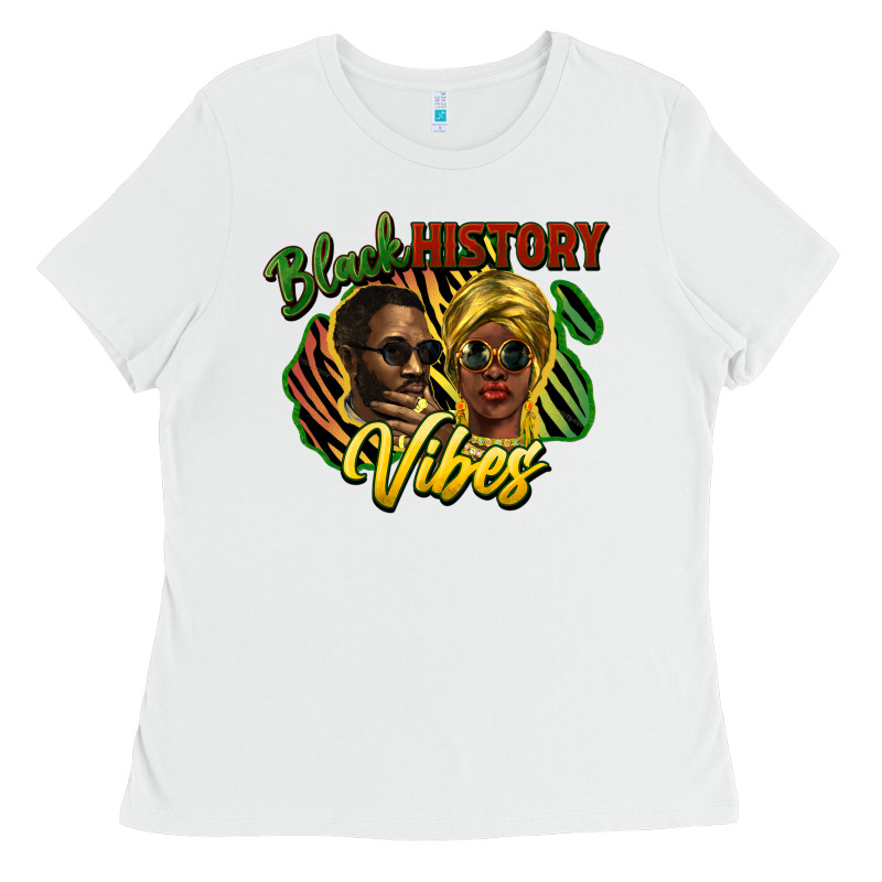Black History Vibes Ladies Tee by NancyCooperArtShop | Teevron