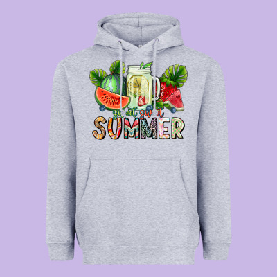 Summer Heavyweight Hoodie Designed By Cowhidedigitalart