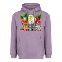 Lavender summer Heavyweight Hoodie - CowhideDigitalArt