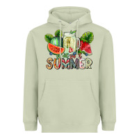 Matcha summer Heavyweight Hoodie - CowhideDigitalArt