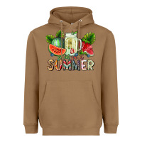 Toasted Coconut summer Heavyweight Hoodie - CowhideDigitalArt