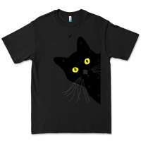 Black black cat day halloween black cat meow Premium Tee - tuanDangUi