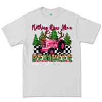 Dove Grey nothing runs like a reindeer Premium Tee - MaliasSmallBusiness
