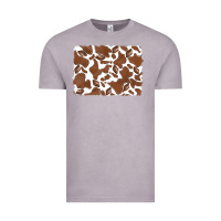 Vintage Zinc distressed chocolate milkshake cowhide Vintage Tee - RanaPortraitStore