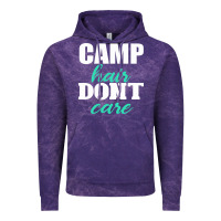 Cloud Purple Camp Hair Don't Care Black Vintage Hoodie - Bettercallsaul