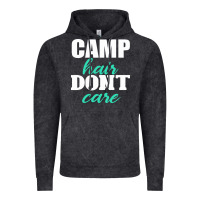 Vintage Black Camp Hair Don't Care Black Vintage Hoodie - Bettercallsaul