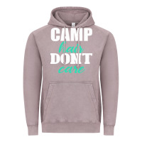 Vintage Zinc Camp Hair Don't Care Black Vintage Hoodie - Bettercallsaul