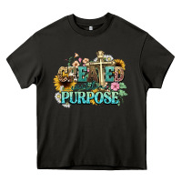 Asphalt created with a purpose Heavy Core Tee - NancyCooperArtShop