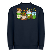Navy fantastic movie character coffee cups Heavyweight Sweatshirt - OliviaCreatesArt